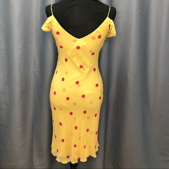 Hugo Buscatti- 100% Silk - Polka dot dress - Picture 3 of 5